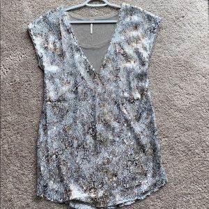 Free People Sequined Mini Dress